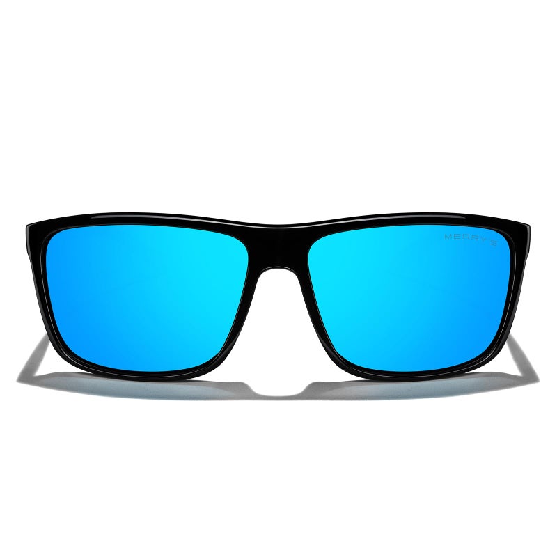 MERRY'S Rectangular Polarized Sports Sunglasses for Men Women Cycling Driving Fishing UV400 Protection S8225 - Image 2